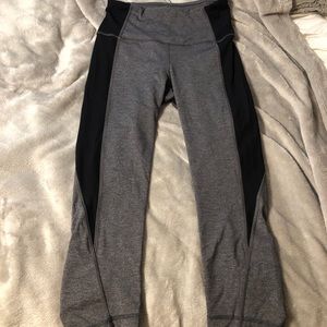 Lulu lemon Black and grey leggings